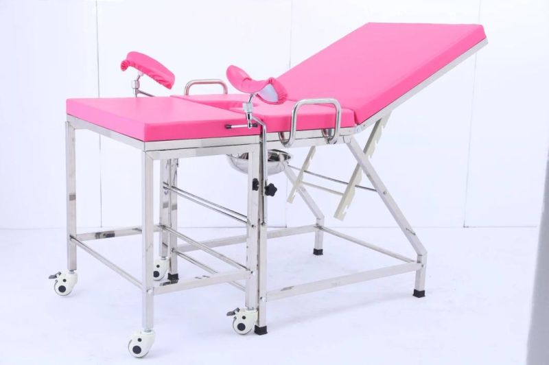 Stainless Steel Gynecological Examination Bed Jyk-B7205