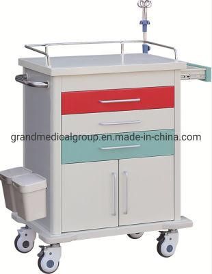 Mobile ABS Drugs Hospital Medical Crash Cart