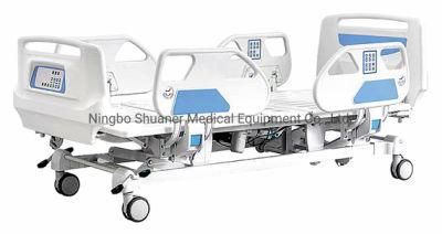 Shuaner Five Functions Multi-Function Hospital Adjustable Electric Bed ICU Bed