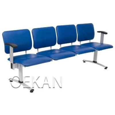 Hospital Ergonomic Public Area Waiting Chair Medical 4-Seater Waiting Chair