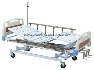 Electric and Manual Hospital Bed with Three Functions