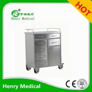 Hr-C13 Medicine Cabinet/Stainless Steel Medical Trolley