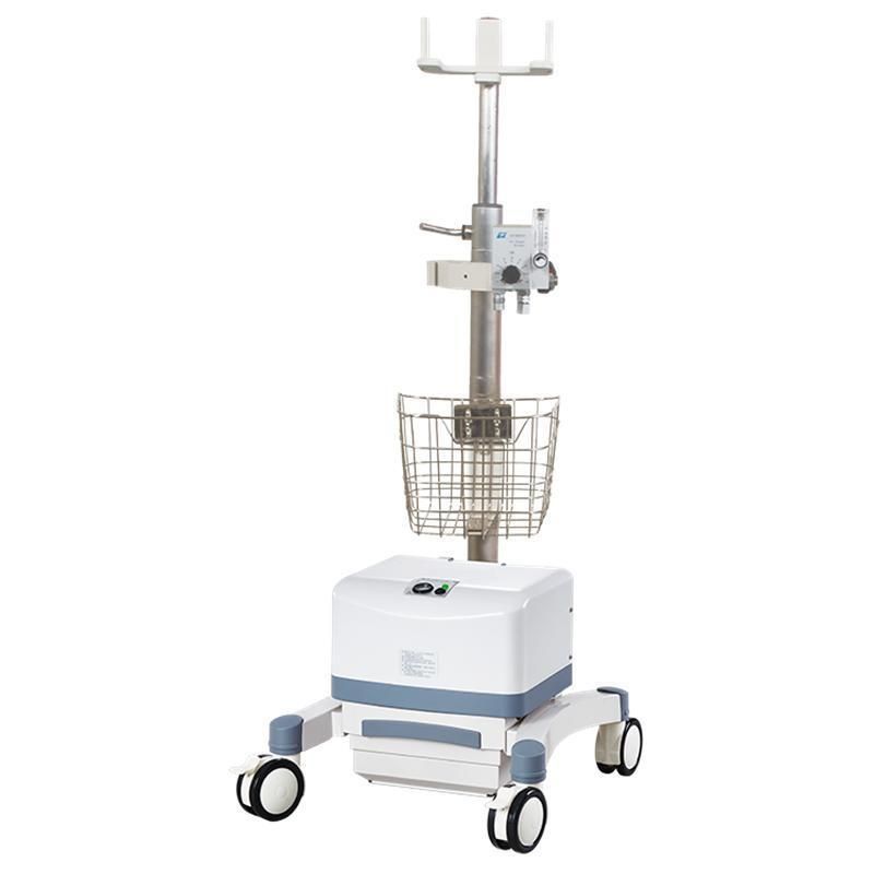 Veterinary OEM Aluminium Hospital Medical Ventilator Trolley Cart Air Compressor