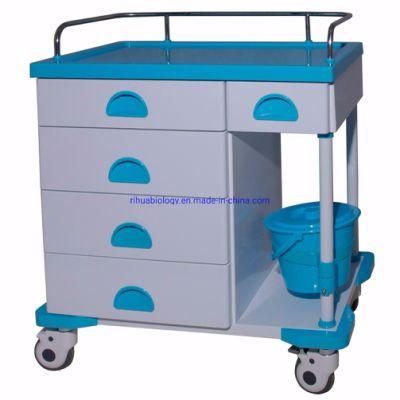 ABS Hospital Treatment Cart with Drawers