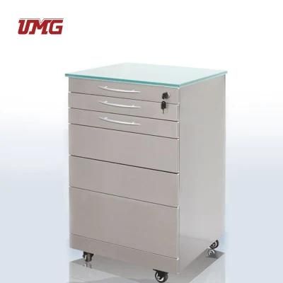 Touch Type Dental Furniture Medical Cabinet with Marble Table