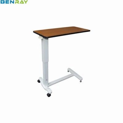 ABS Plastic Material Hospital Crash Cart Medical Equipment Bedside Cabinet Bed Table