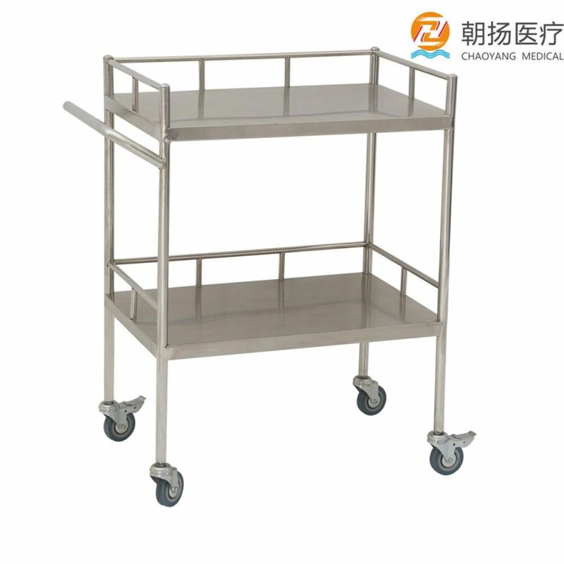 Stainless Steel Customized Used Medication Carts Hospital Trolley Price
