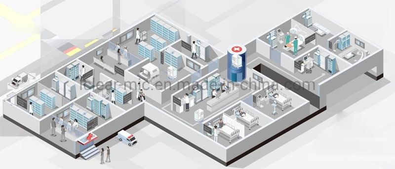 Hospital Lntelligent Weight Sensing Medical Materialhospital Cabinet