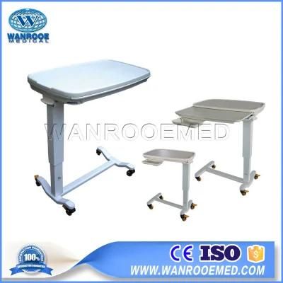 Bdt001f Hospital Height Adjustable Patient Movable Dining Table