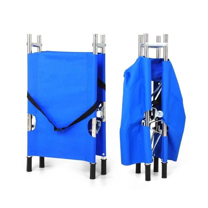 Soft Carry Stretcher for Ambulance Used on Hospital for 2 Cranks Two Function Hospital Bed Medical Furniture Stretcher