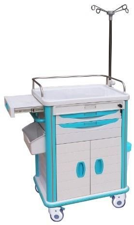 ABS Medical Emergency Cart Crash Cart Medical Cart Hospital Cart Dressing Cart