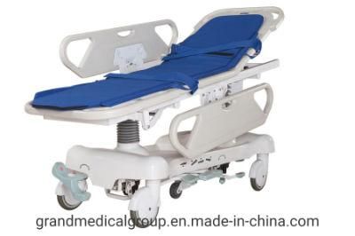 Emergency Stretcher Hospital Transport Trolley Transportation Flat Delivery Cart