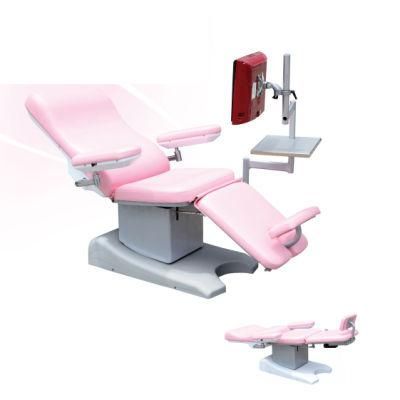 Electric Medical Blood Sampling Phlebotomy Hemodialysis Chair Infusion Blood Collection Chair