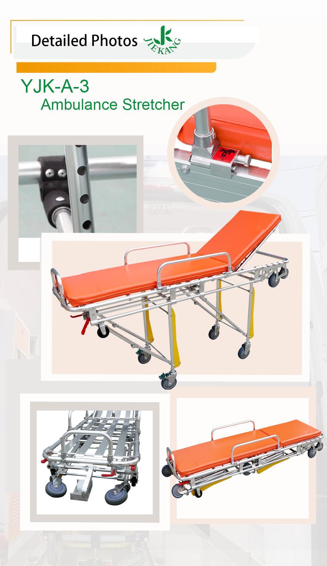 Factory Best Selling Adjustable Folding First Aid Ambulance Stretcher
