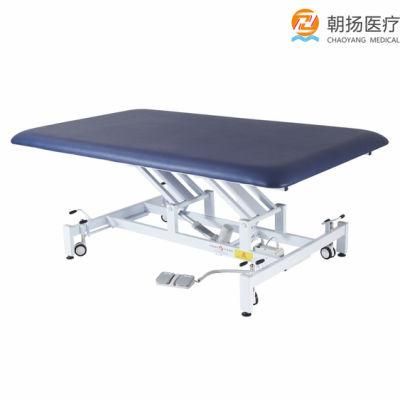 120cm Flat Lift Diagnosis Treatment Table Bobath Table Medical Bed Cy-C105W