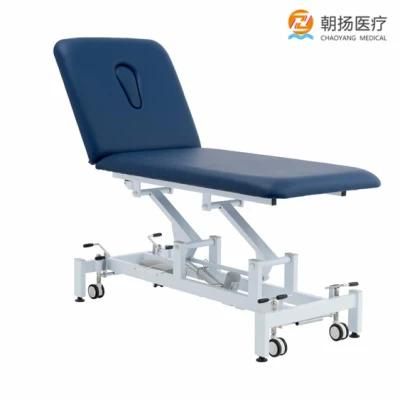 Hospital Equipment Examination Couch Two Function Electric Treatment Table