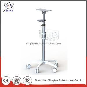 Compact and Flexible Hospital Monitor Stand Medical Tablet Cart