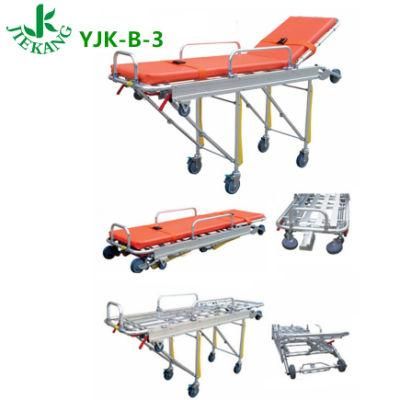 China Factory Hospital Transport Patient Trolley Foldaway Ambulance Stretcher