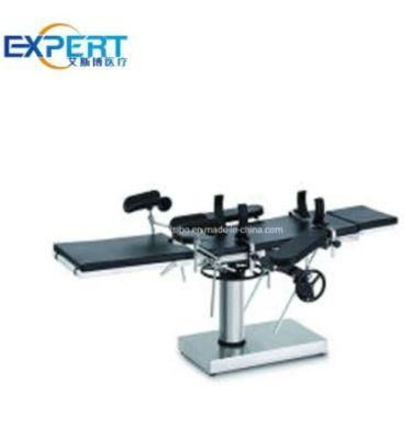 Medical Equipment Ot Table Surgical Room Manual Operation Bed Stainless Steel Multifunction Hydraulic Mechanical Operating Table