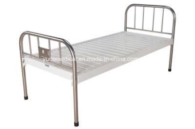 Manual Hospital Bed Adjusted Patient Bed Hospital Furniture for Sale
