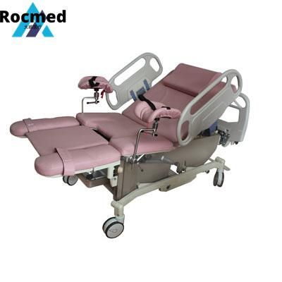 Pregnant Women Parturition and Examination Ultra Low Position Electric Gynecology Ldr Bed