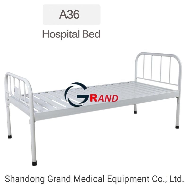 High Quality Medical Equipment Economic One Function Manual Hospital Bed Clinic Hospital Bed for Medical Supply in China