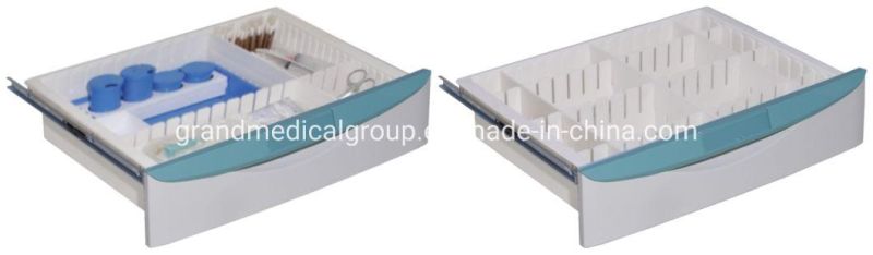 Medical Cart Medical Trolley Surgical Trolley with Drawers High Quality Hospital Trolley Medical Use ABS Infusion Trolley Cart