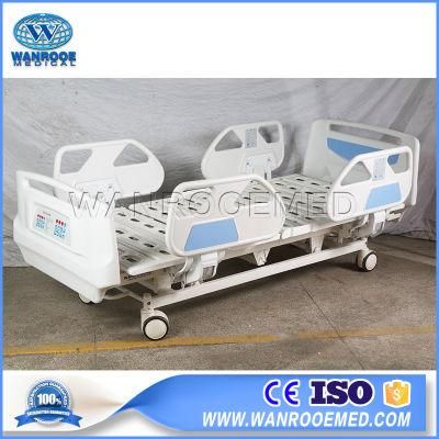 Bae502 Medical Furniture Equipment Metal 5 Function Electric Hospital CPR Nursing Bed