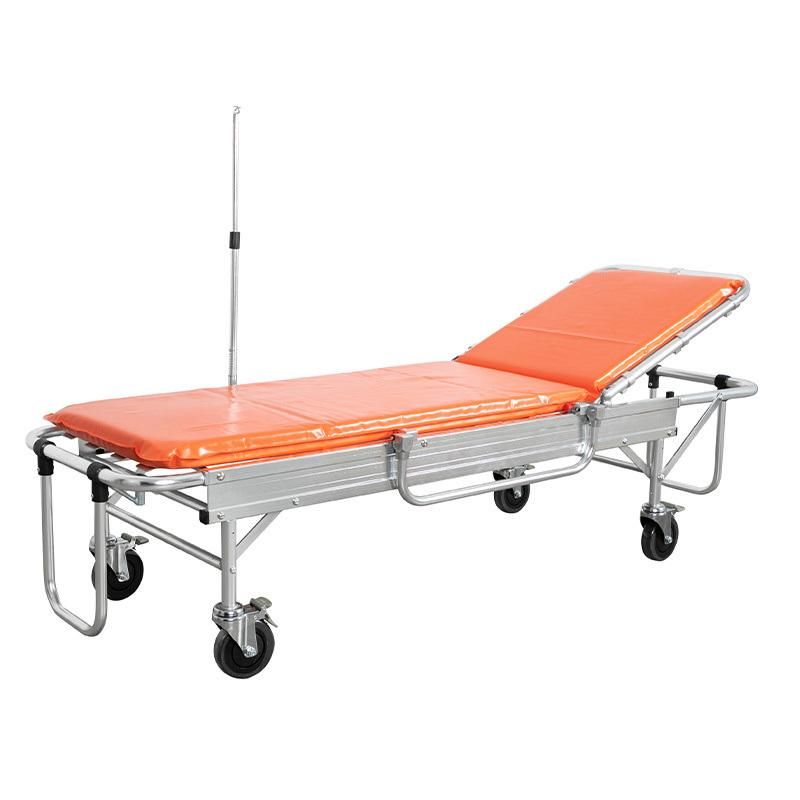 Hot Sales Adjustable Height Ambulance Auto Loading Transport Stretcher