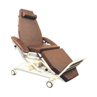Medical Infusion Hospital Furniture Medical Instrument Blood Donation Chair Medical Hospital Reclining Dialysis Chair