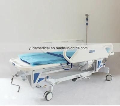 Operation Room Medical Manual Patient Transfer Stretcher Trolley Medical Equipment