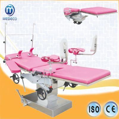190cmx60cm Multi Function Female Gynecology Exam Table Delivery Bed