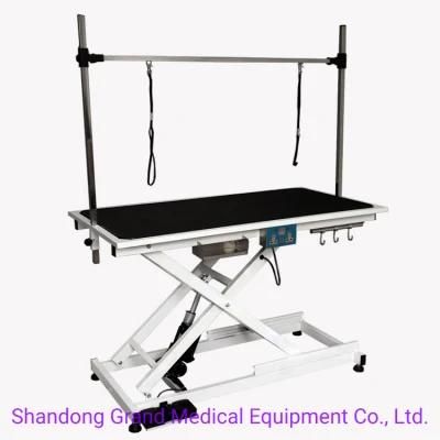 Stainless Steel Convient Operation Manual of Electric Lift Pet Grooming Table