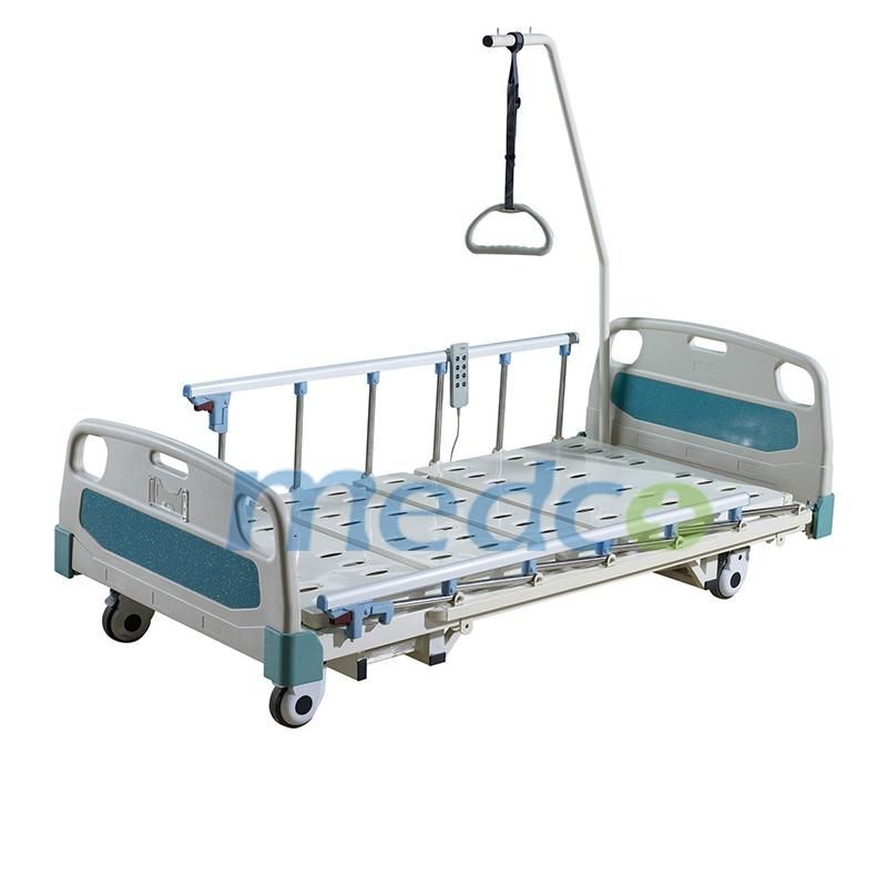 Electric Adjustable Hospital Furniture, Three Functions Electric Hospital Nursing Bed