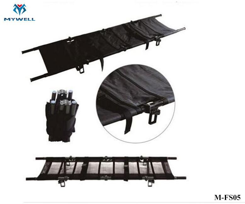 M-Fs05 High Quality Army Style 2 Folding Stretcher