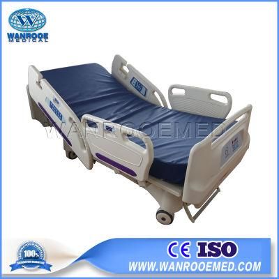 Bae517ec Hospital Medical Furniture Five Functions ICU ABS Patient Nursing Electric Bed