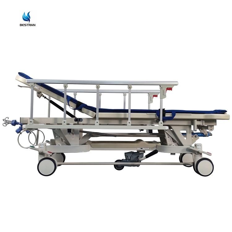 Bt-Tr063 Emergency Treatment Hydraulic Hospital Patient Transport Stretcher Trolley