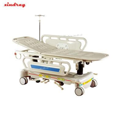 Hospital Multi-Function Hydraulic Adjustable Emergency Patient Transfer Trolley Stretcher