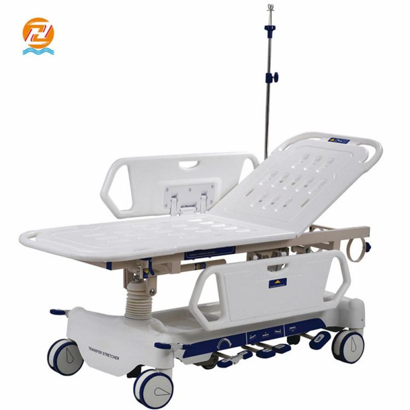 Medical Multi-Function Adjustable Bi-Hydraulic Transfer Stretcher Cy-F616