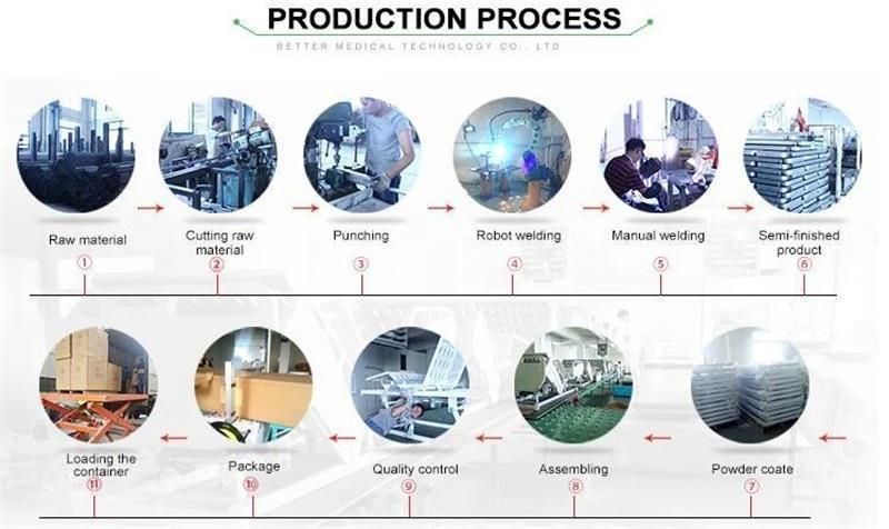 Hospital Equipment 1 Function Manual Semi Fowler Hospital Bed