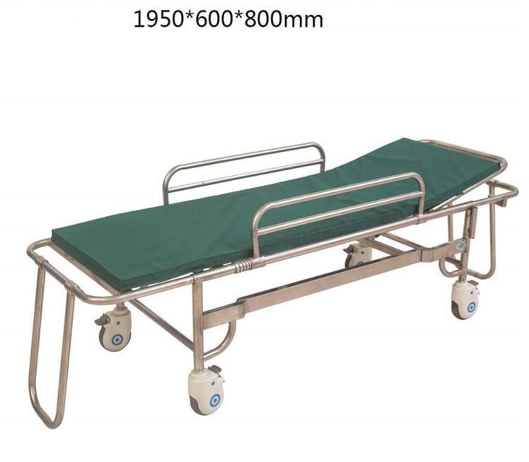 Metal Stainless Steel Hospital Medical Ambulance Patient Emergency Stretcher Trolley