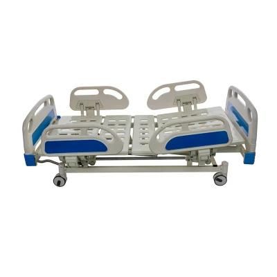 Manual Three Functions Height Adjustable Medical Hospital Beds