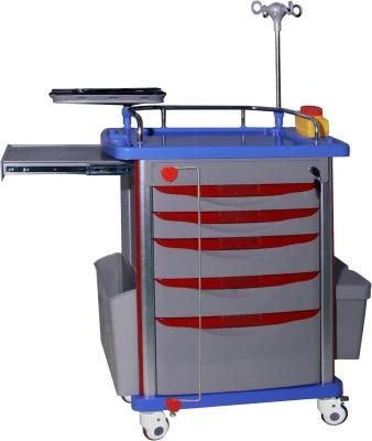 Corrosion Resistance Muliti Function Patient Trolley for Medical School