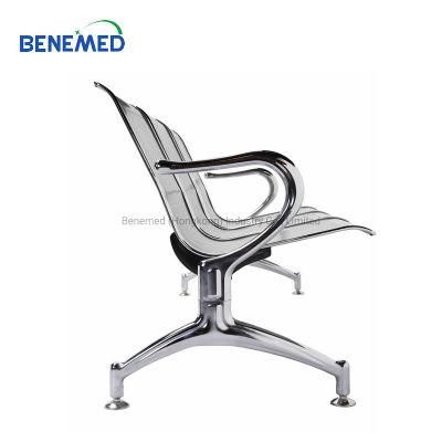 Hospital Use 3/4/5 Seater Metal Stainless Steel Seating Chair