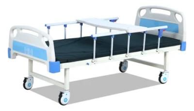 Wholesale Medical Bed Manual ABS Guardrail Hospital Bed