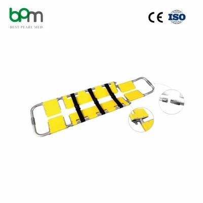 Bpm-C1 C2 Foldable High Strength Aluminum Ambulance Hospitals Scoop Stretcher