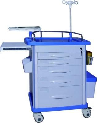 Mn-Ec013 750*475*930mm Muliti Function Medicine Trolley for Hospital