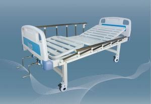 Hospital Two Functions Maunal Medical Bed, Hospital Nursing Bed, Hospital Furniture