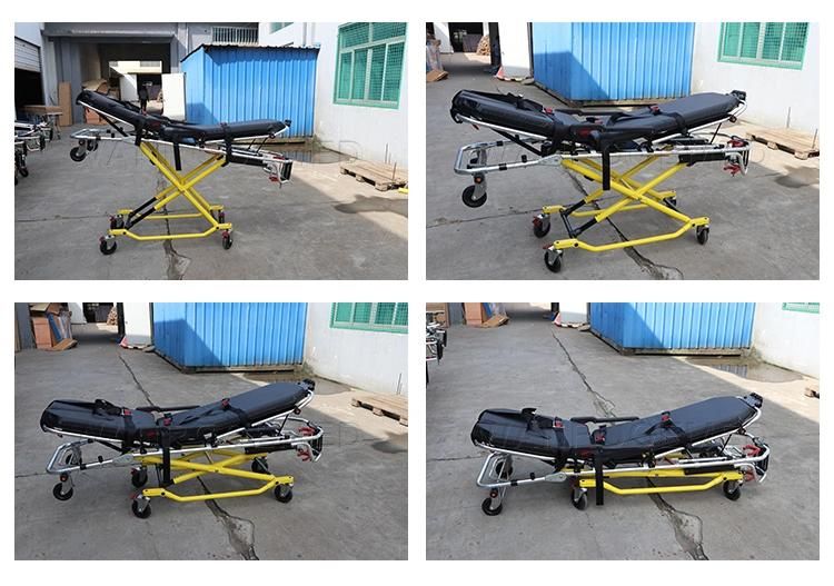 Ea-3G Medical Hospital Aluminum Alloy Emergency Folding Transfer Ambulance Stretcher