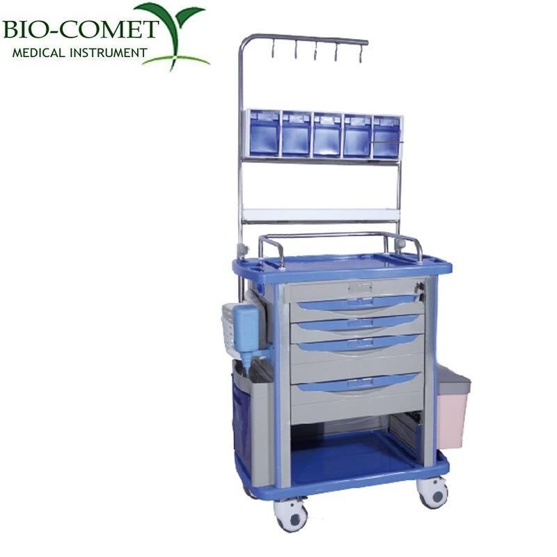 Hospital Furniture Medical Emergency Nursing Trolley